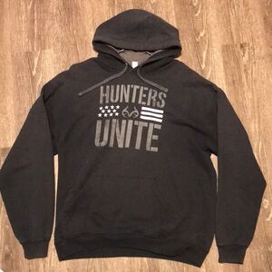Hunter Black Hoodie
